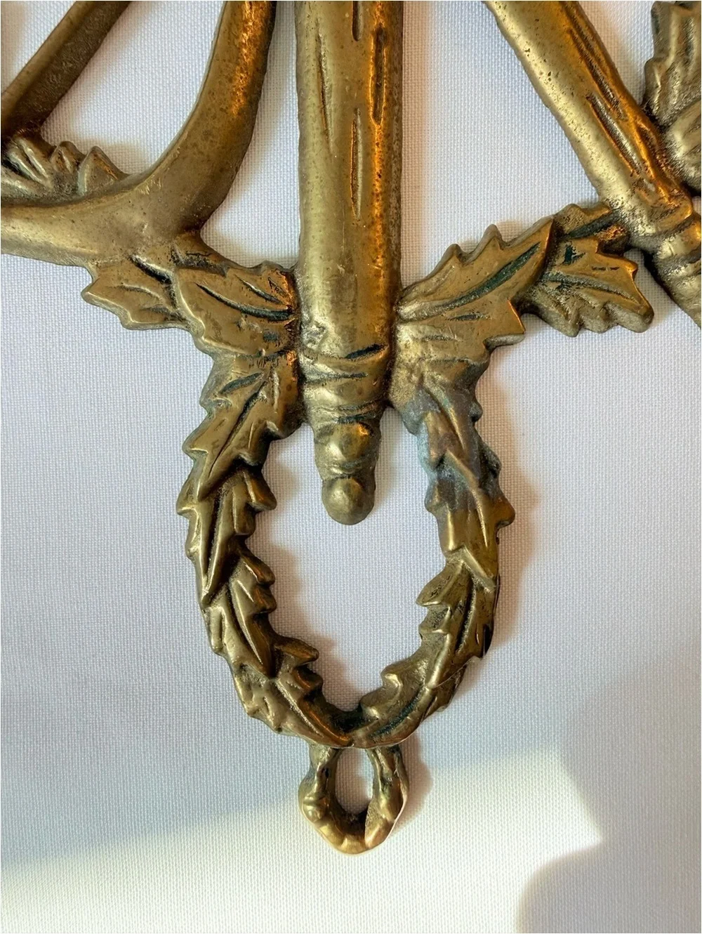 Antique French Style Trophy of Love Wall Plaque | Cupid Bow Quiver Torch  Laurel